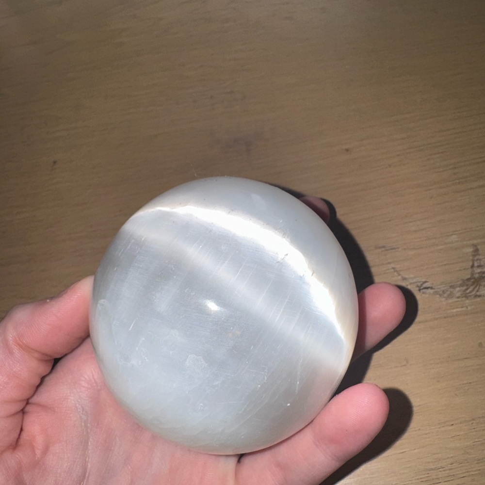 Selenite Sphere